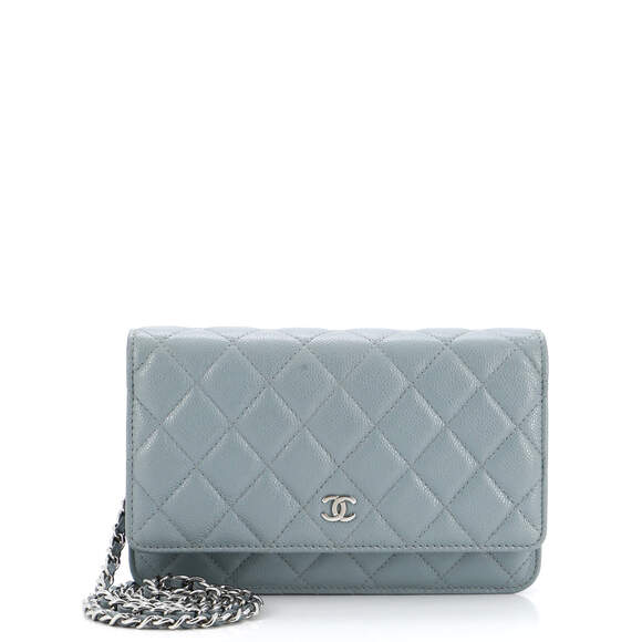 Chanel Wallet On Chain Quilted Caviar #185651C25B - Picture 1 of 10
